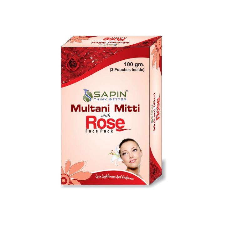 Multani mitti face pack Rose uploaded by business on 2/12/2022