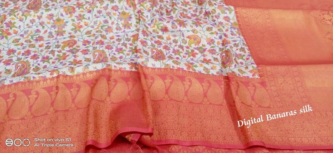 Digital Banaras silk uploaded by Laxmi sarees on 2/12/2022