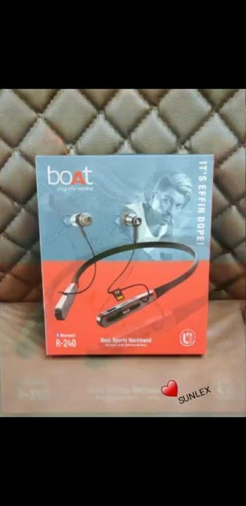 Boat R 240Bluetooth Neckband  uploaded by Kripsons Ecommerce on 2/12/2022