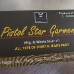 Business logo of Pistol star garment