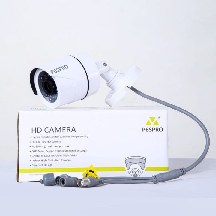 P6SPRO 2.4 mp night vision bullet cctv camera uploaded by business on 2/12/2022