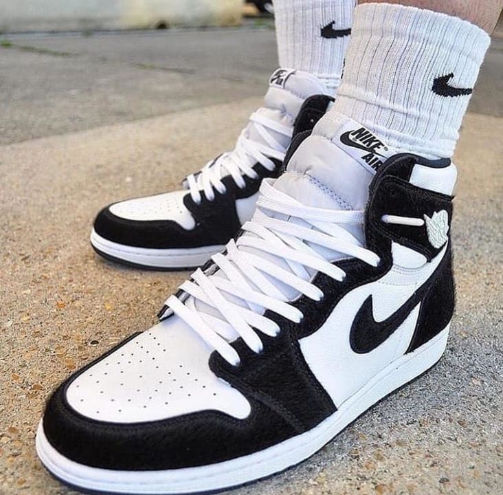 More information Call 📞 or *PRODUCT NAME*: Nike✔️Air Jordan Retro 1 Panda M uploaded by Gujju_Techno_Gadgets on 2/12/2022