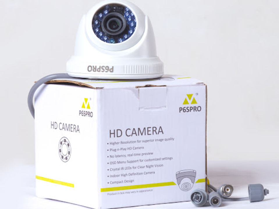 P6SPRO 2.4 megapixel night vision dome camera uploaded by business on 2/12/2022