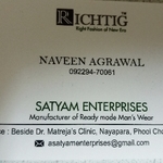 Business logo of Satyam Enterprise