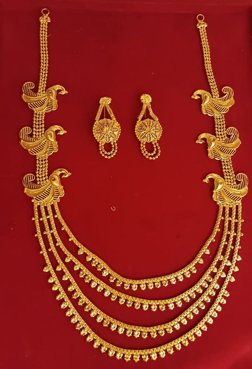 Post image Beautiful piece
Grab soon 24carat gold plated jewellery
Sone c kam nahi kho jaye to ghum nahi😅
8084329194
No cod