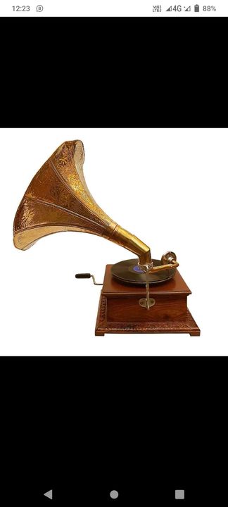 Gramophone uploaded by Kavya Handicraft on 2/12/2022