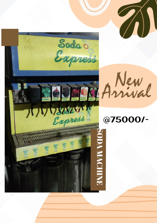 Soda Machine Seven Flavour uploaded by Narayan Enterprises on 2/13/2022