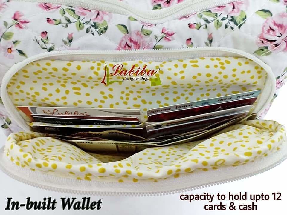 Labiba Quilted Everyday Sling Bag with Inbuilt Wallet uploaded by Labiba on 10/8/2020
