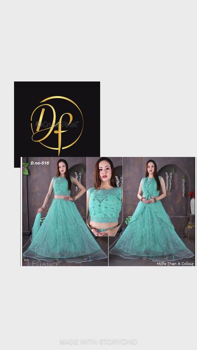 Beautiful lehenga in two colors  uploaded by Deepa Fashion on 2/13/2022
