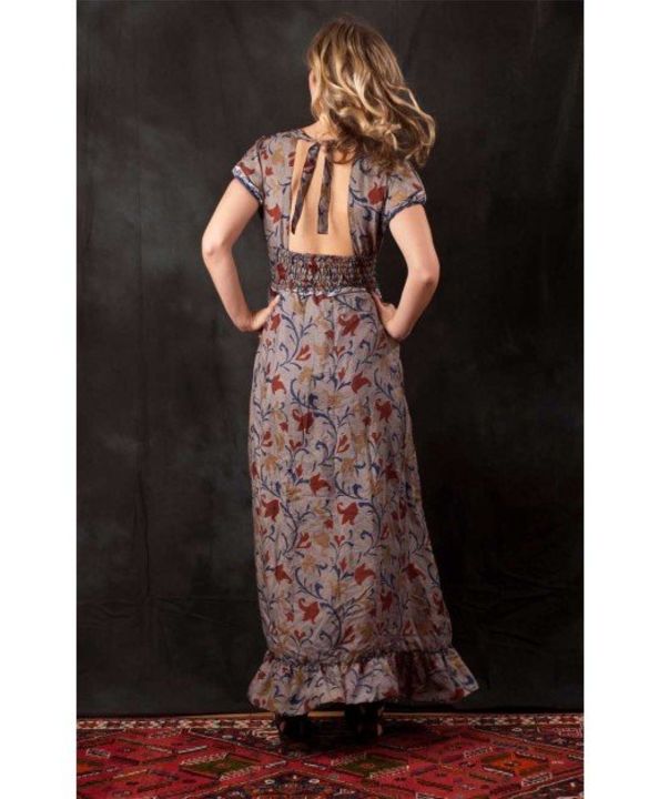 silk floral dress uploaded by business on 2/13/2022