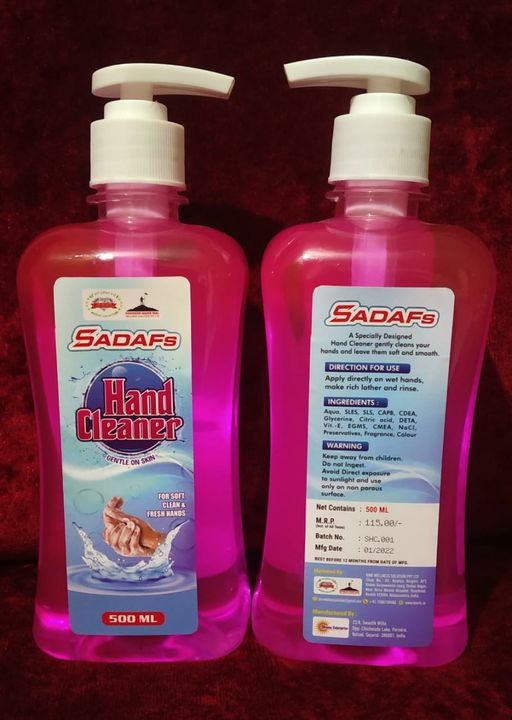 SADAFs Hand Cleaner  uploaded by business on 2/13/2022