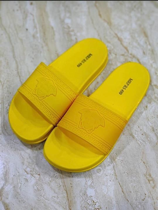 Varshaca flip flop yellow uploaded by Shoe 👟 and all kind wear on 10/8/2020
