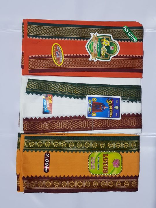Post image Gamchha/saafi/angocha/upwastra.Cotton saafi in different colors, 2 MTR long.Message us for price