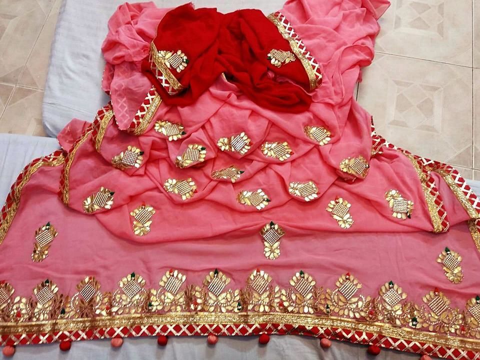 Gotta patti saree uploaded by Priyana collection on 10/8/2020
