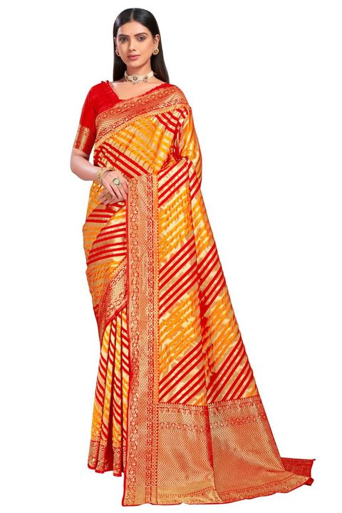LERIYA SAREE IN WEAVING  uploaded by Manufacturer on 2/13/2022