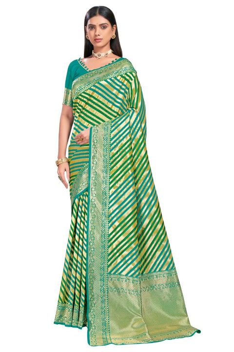 LERIYA SAREE IN WEAVING  uploaded by business on 2/13/2022