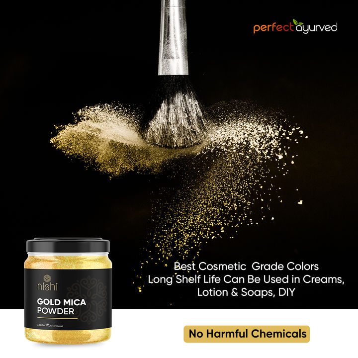 Gold Mica Powder 25gm uploaded by Perfect Softcon on 2/13/2022