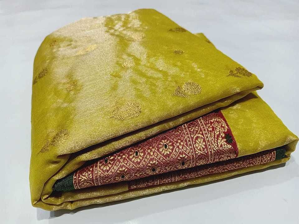 Chanderi handloom pure ailk saree uploaded by business on 10/8/2020