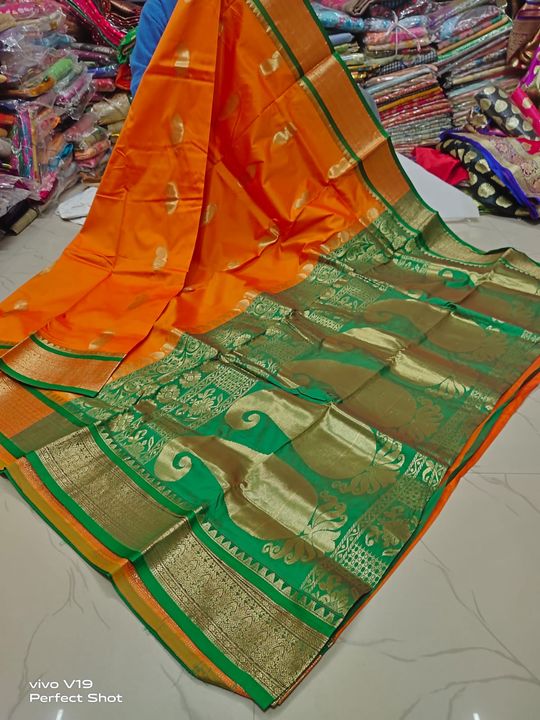 Semi Kanjivaram silk uploaded by business on 2/14/2022