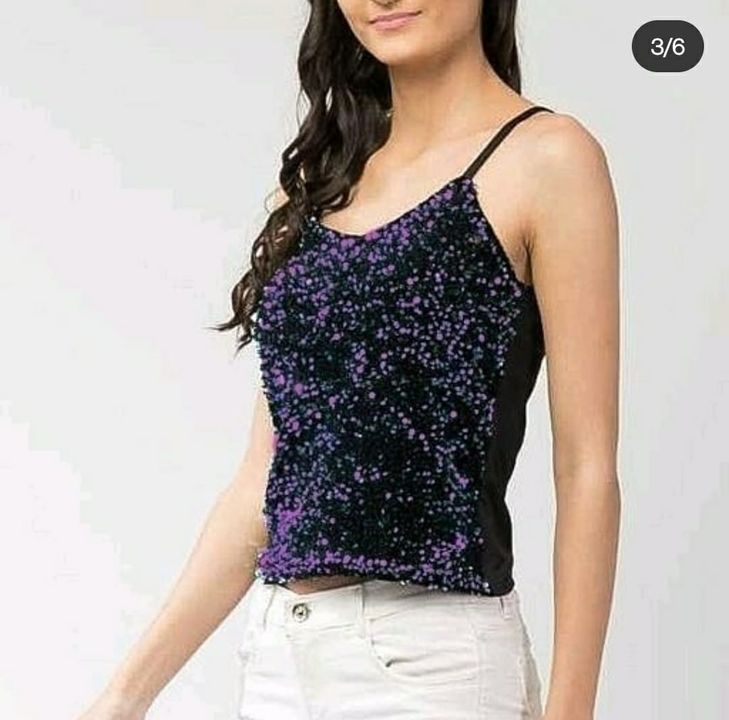 Sequin top uploaded by business on 2/14/2022