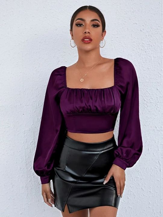Satin top uploaded by Pick.your.fashion on 2/14/2022