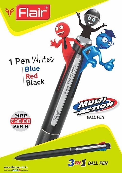 3 in 1 pen Flair uploaded by business on 10/8/2020