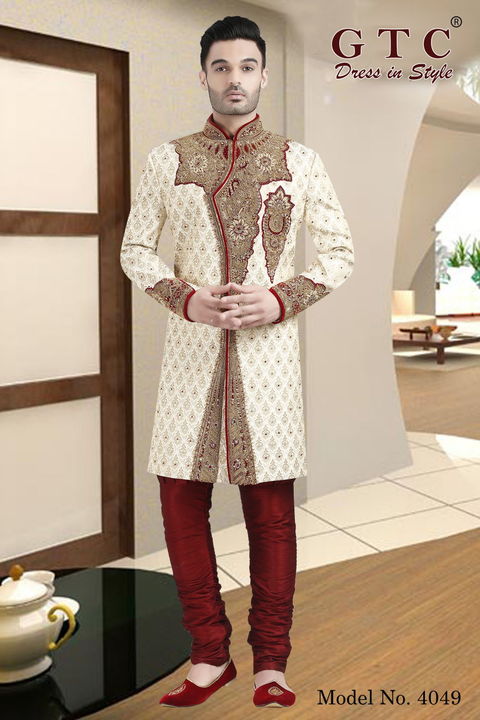 Classic GTC- Exclusive & Wedding Sherwani uploaded by AMBE COLLECTIONS  on 2/14/2022