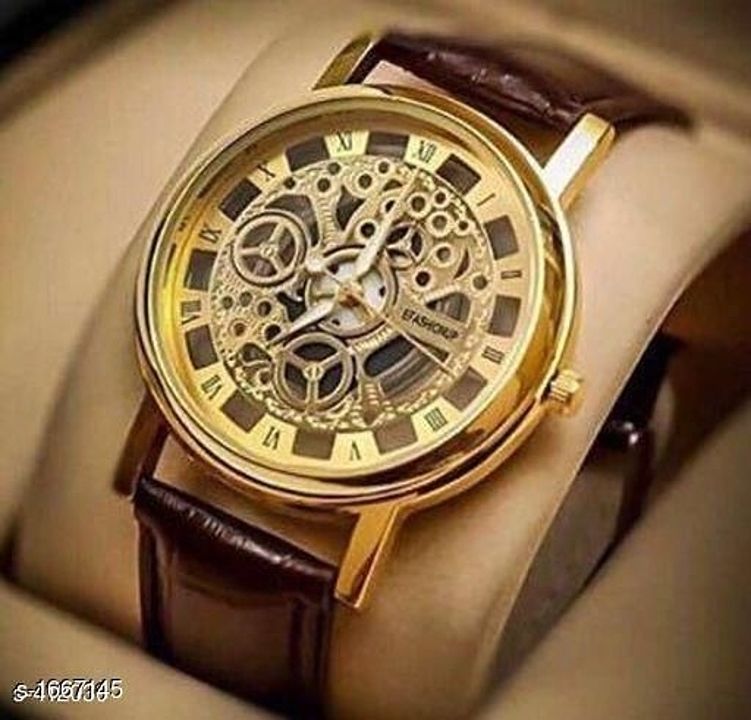 trendy men's anlog watch's  uploaded by business on 10/8/2020