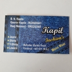 Business logo of Kapil fashions