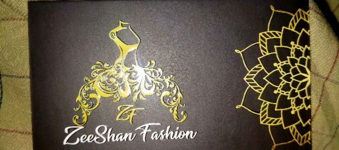 Visiting card store images of Zeeshan fashion