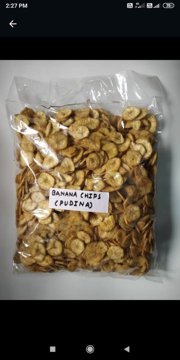 Mint banana chips 1 kg  uploaded by Smr food on 2/14/2022