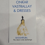Business logo of Onkar vastralay