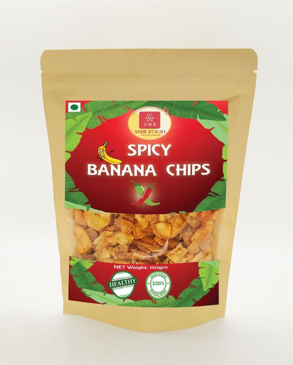 Spicy banana chips 150gm uploaded by Smr food on 2/14/2022