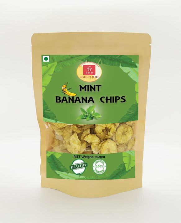Mint banana chips 150gm uploaded by Smr food on 2/14/2022