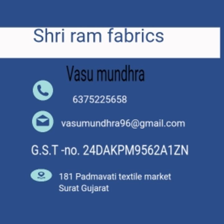 Post image Shri ram fabrics has updated their profile picture.