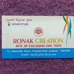 Business logo of Ronak creations