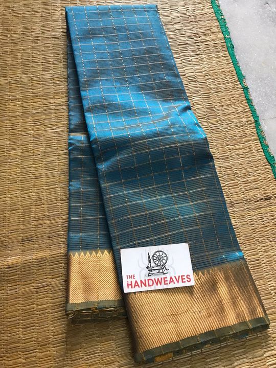 Post image Attraction Collections🪶
Mangalagiri  saree with beautiful silver mini temple border
Length
Saree 5.5 meterBlouse 1 meter
Price 940 free shipping9873903531 = 7631047275