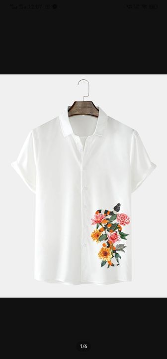 Printed casual shirt  uploaded by business on 2/15/2022
