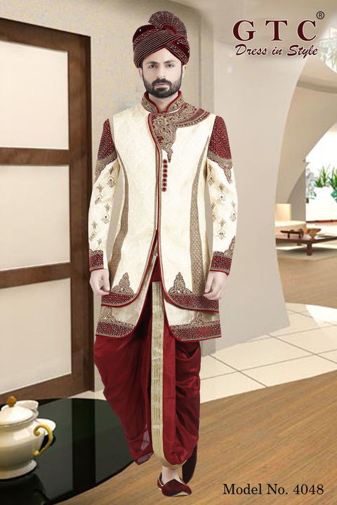 Kingly GTC- Exclusive & Wedding Sherwani uploaded by AMBE COLLECTIONS  on 2/15/2022