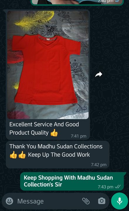 Post image 🌸Madhu Sudan Collection's Customer Review🌸