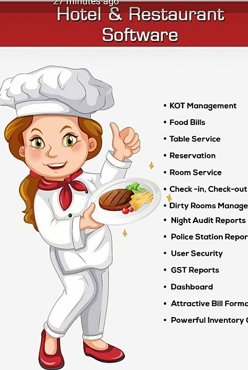Hotel management software uploaded by Delux Surat sales and service on 10/8/2020