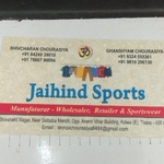 Business logo of jai hind sports