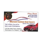 Business logo of Bhavani costom car seat cover