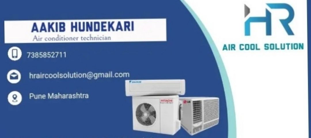 Visiting card store images of HR Air Cool Solution