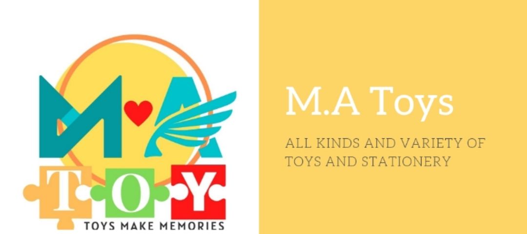 Visiting card store images of M.A Toys and Cutleries