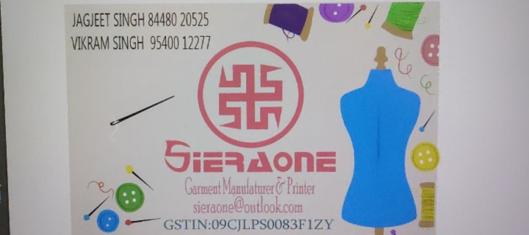 Visiting card store images of sieraone