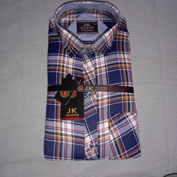 Cotton check shirt uploaded by Ayushbrandretails on 2/16/2022