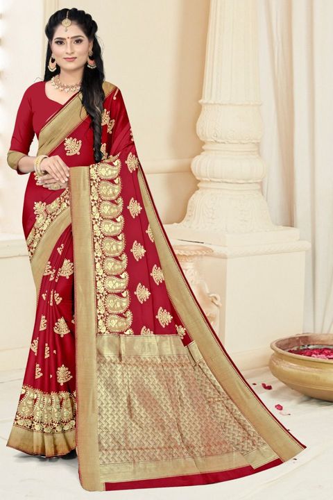 Post image Banarasi silk saree High demand 🔥🔥