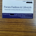 Business logo of Param fashion and lifestyle