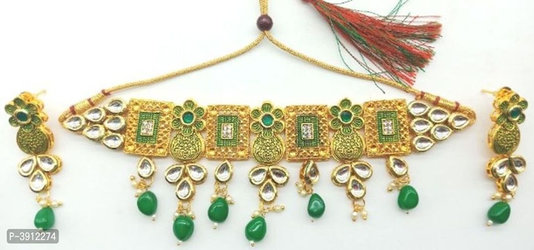 Stylish Alloy Necklace Sets for Women uploaded by Akshata Creation on 2/16/2022
